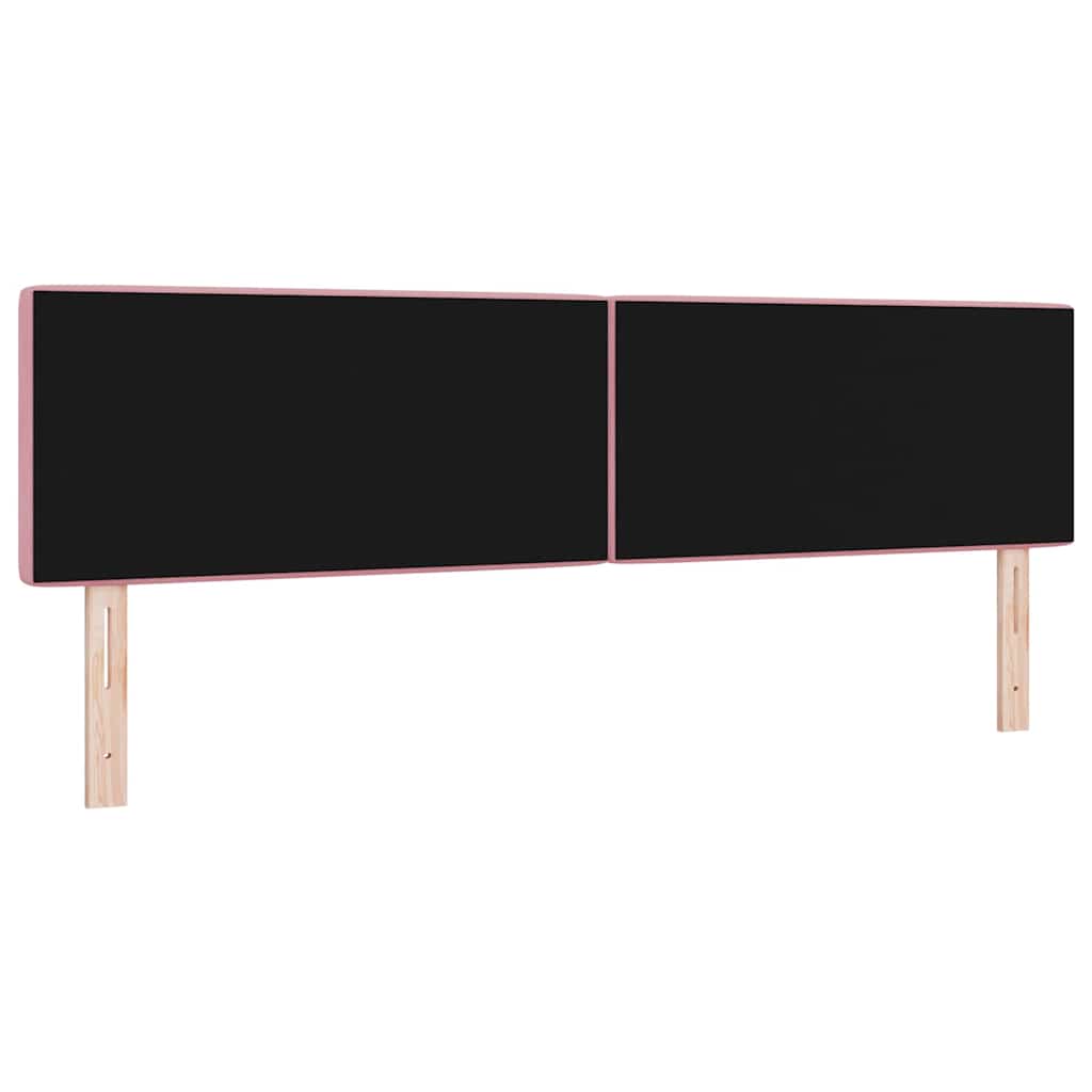 Testiera Rosa 180 cm Velluto