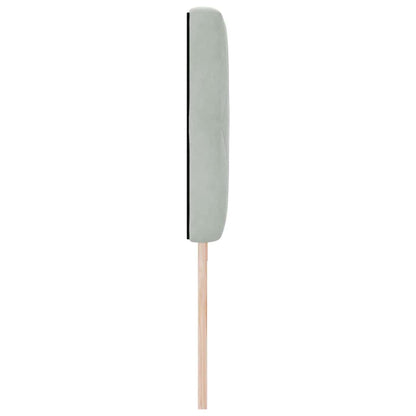 Testiera Grigio chiaro 200 cm Velluto
