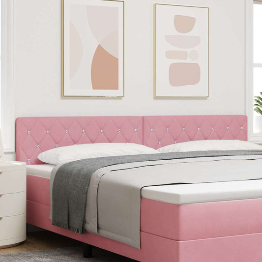 Testiera Rosa 200 cm Velluto | homemem39
