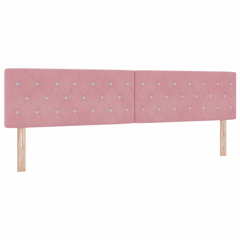 Testiera Rosa 200 cm Velluto | homemem39