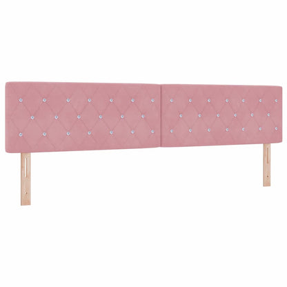 Testiera Rosa 200 cm Velluto | homemem39