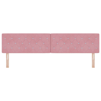 Testiera Rosa 200 cm Velluto | homemem39