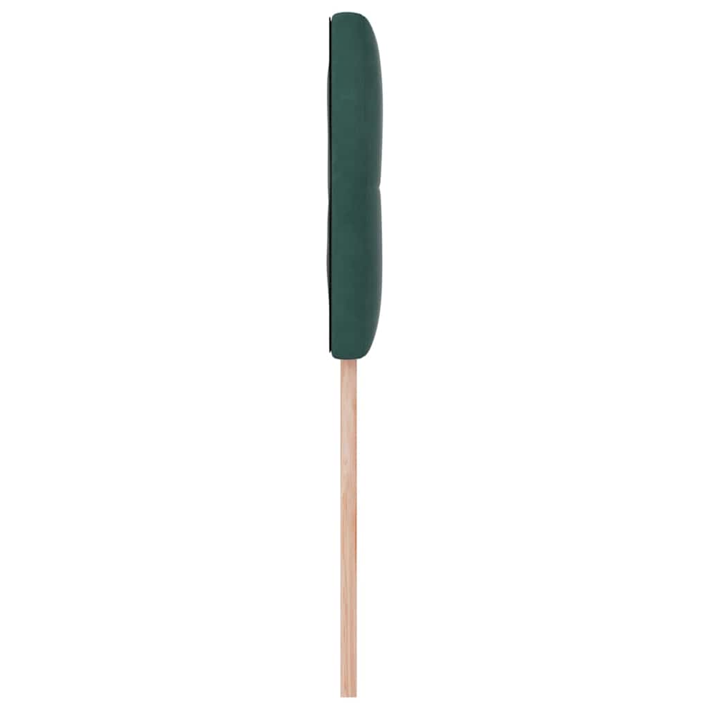 Testiera Verde Scuro 90 cm Velluto