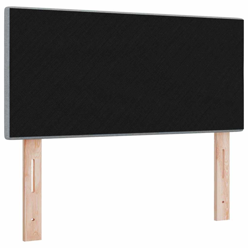 Testiera regolabile in altezza Grigio chiaro 100 cm Tessuto