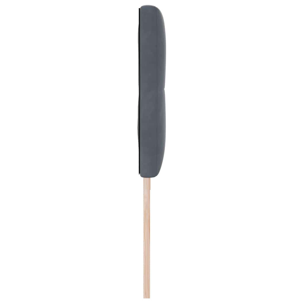 Testiera Grigio scuro 200 cm Velluto | homemem39