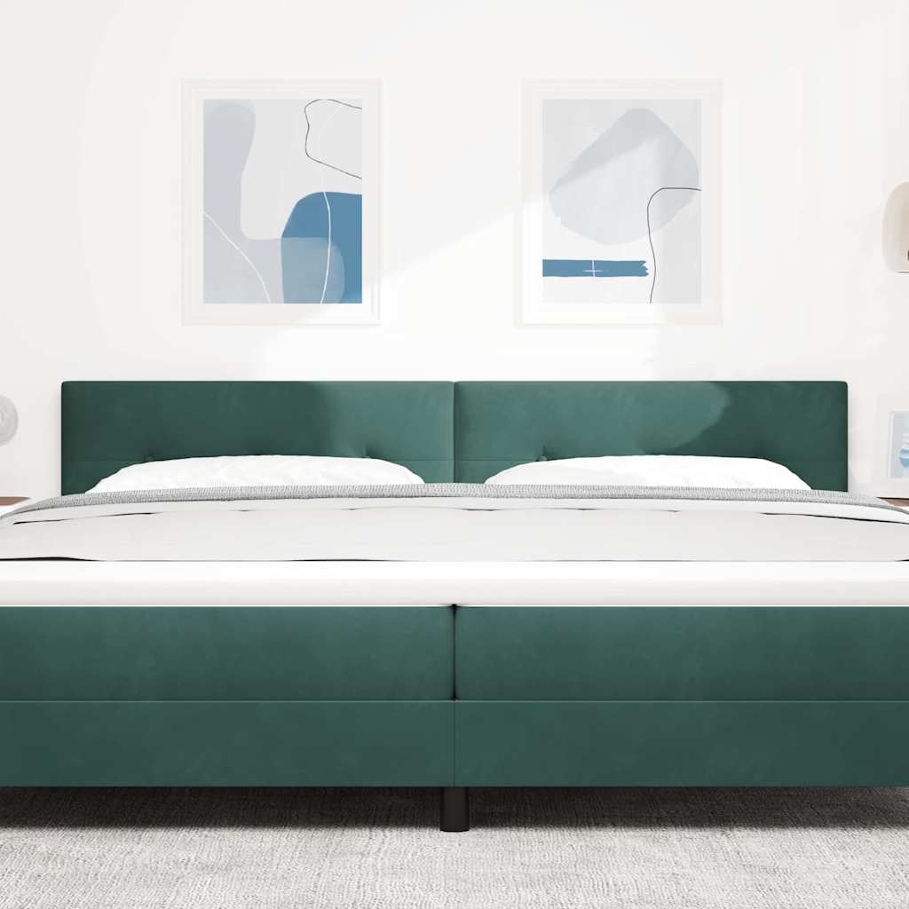 Testiera Verde Scuro 200 cm Velluto | homemem39