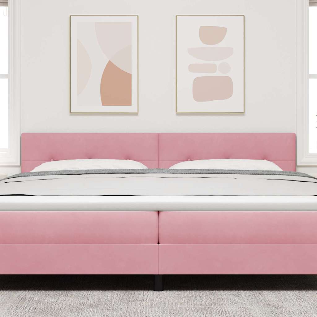 Testiera Rosa 200 cm Velluto | homemem39