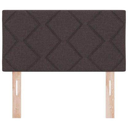 Testiera con testiera Marrone Scuro 80 cm Pelle Sintetica