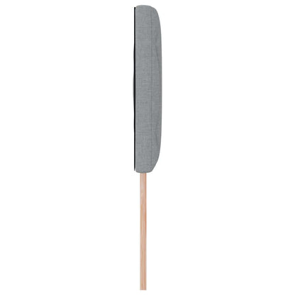 Testiera Grigio chiaro 144 cm Tessuto | homemem39