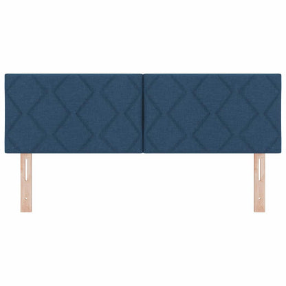 Testiera Blu 144 cm Tessuto | homemem39