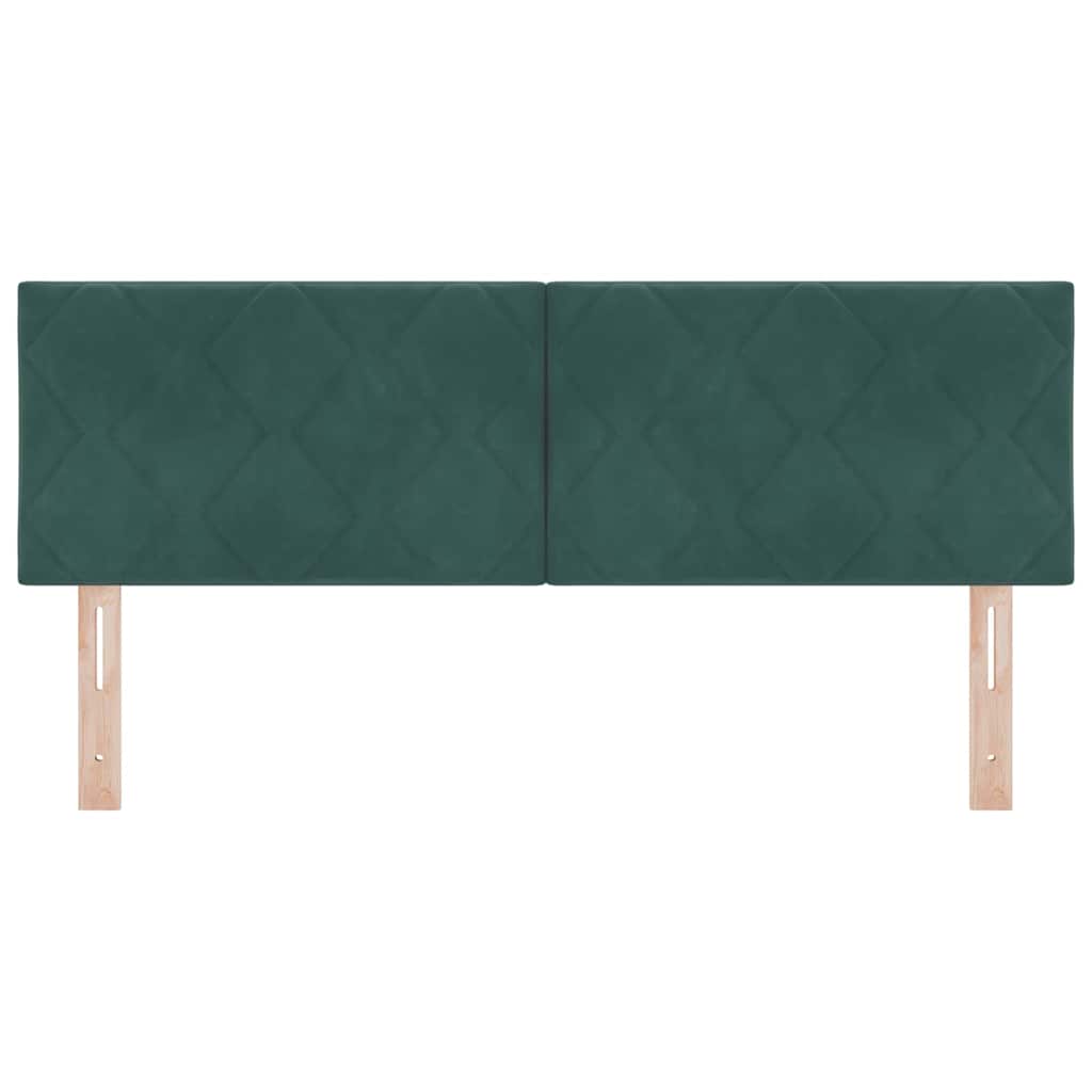 Testiera Verde Scuro 160 cm Velluto | homemem39