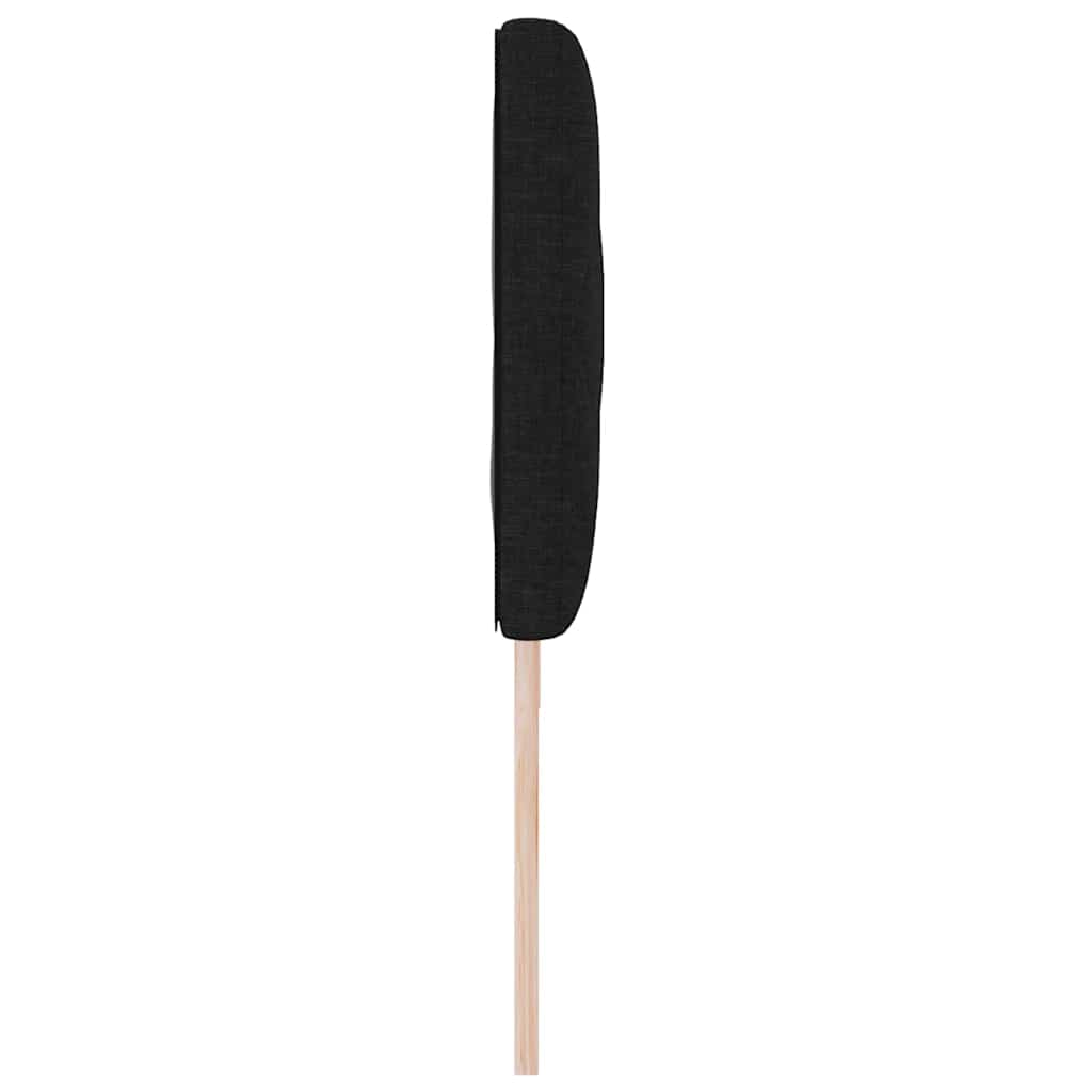 Testiera Nero 180 cm Tessuto | homemem39