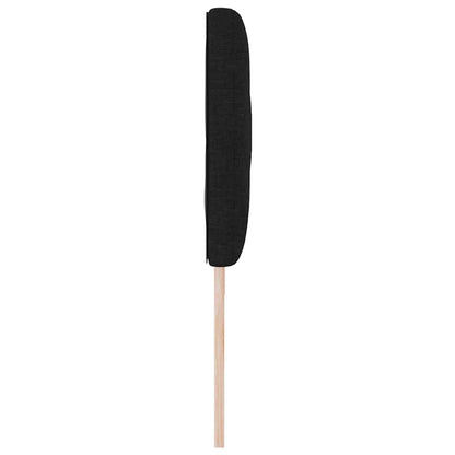 Testiera Nero 180 cm Tessuto | homemem39