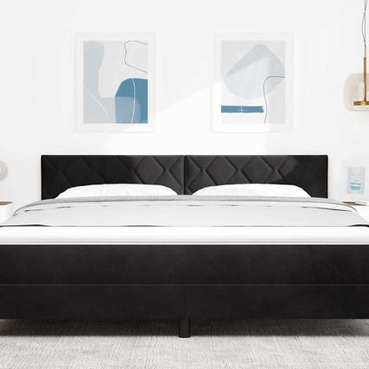 Testiera Nero 180 cm Velluto | homemem39