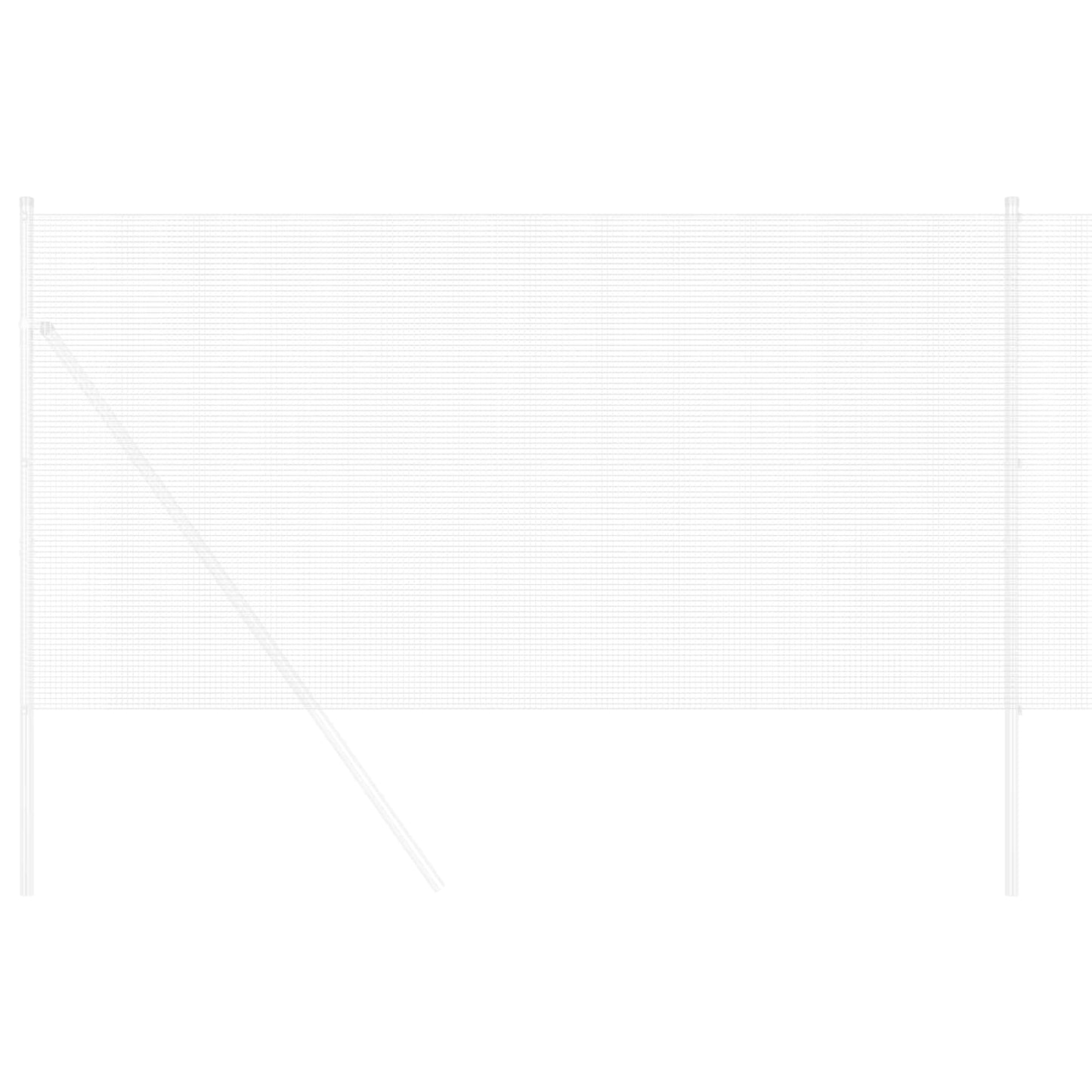 Recinzione in Rete Saldato Argento 1.2 x 25 m