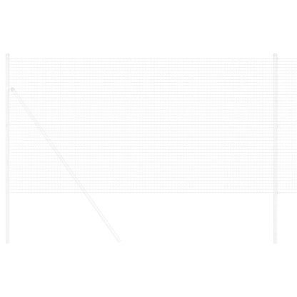 Recinzione in Rete Saldato Argento 1.2 x 25 m