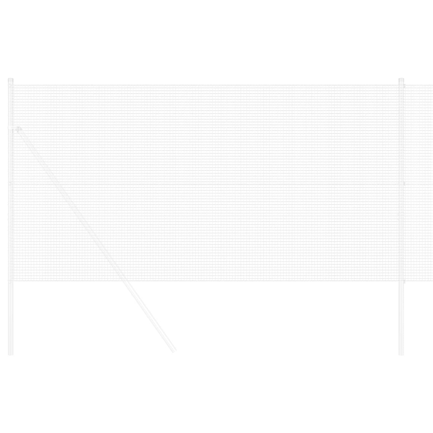 Recinzione in Rete Saldato Argento 1.4 x 50 m