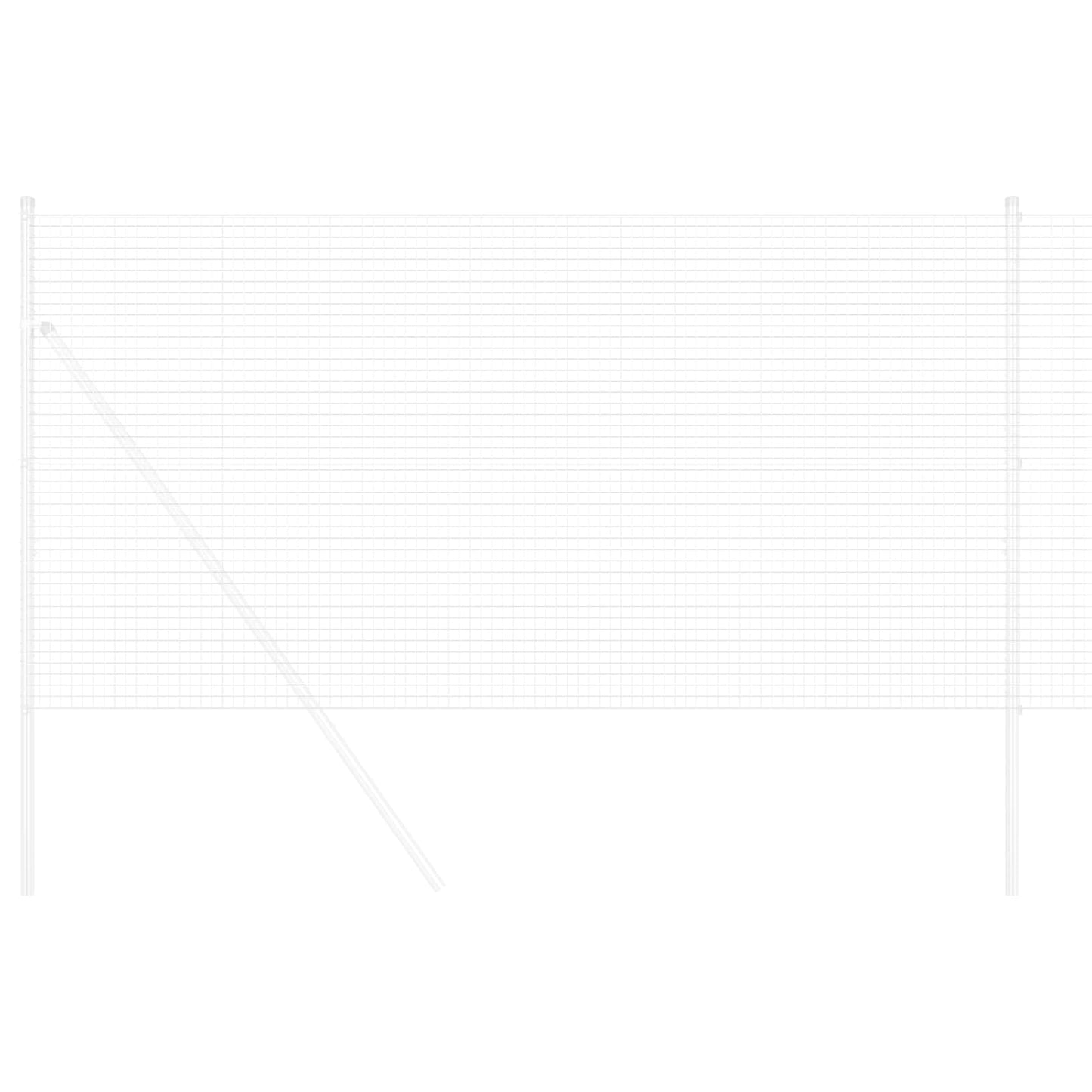 Recinzione in Rete Saldato Argento 1.4 x 50 m