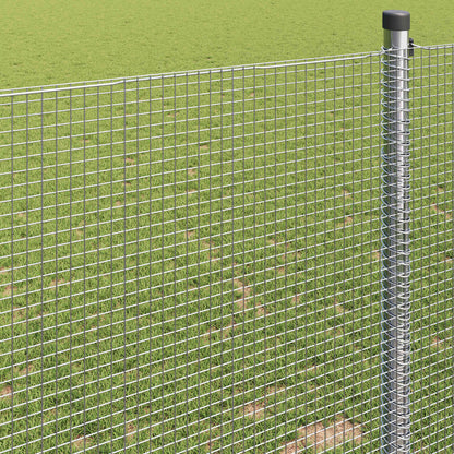 Recinzione in Rete Saldato Argento 0.5 x 100 m