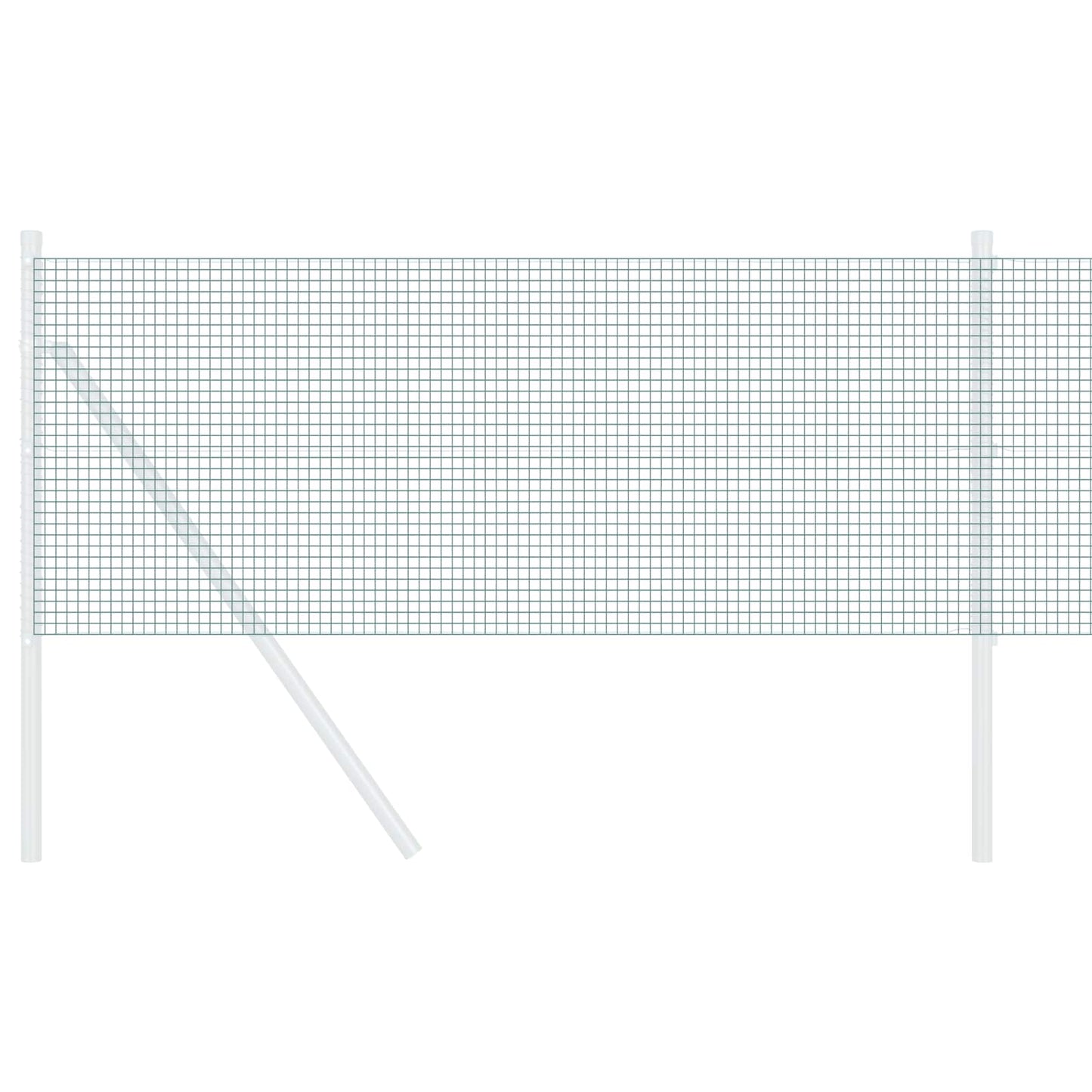 Recinzione in Rete Saldato Verde 0.6 x 25 m
