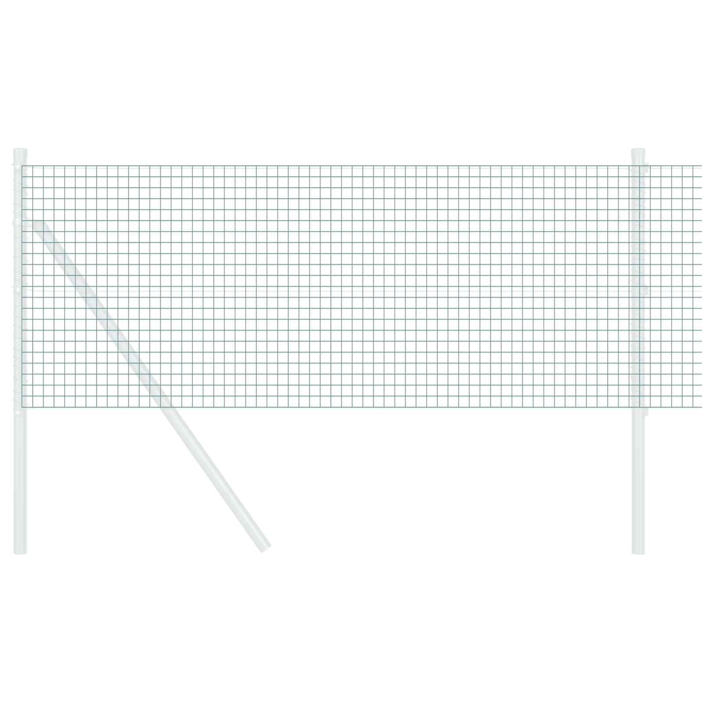 Recinzione in Rete Saldato Verde 0.8 x 25 m