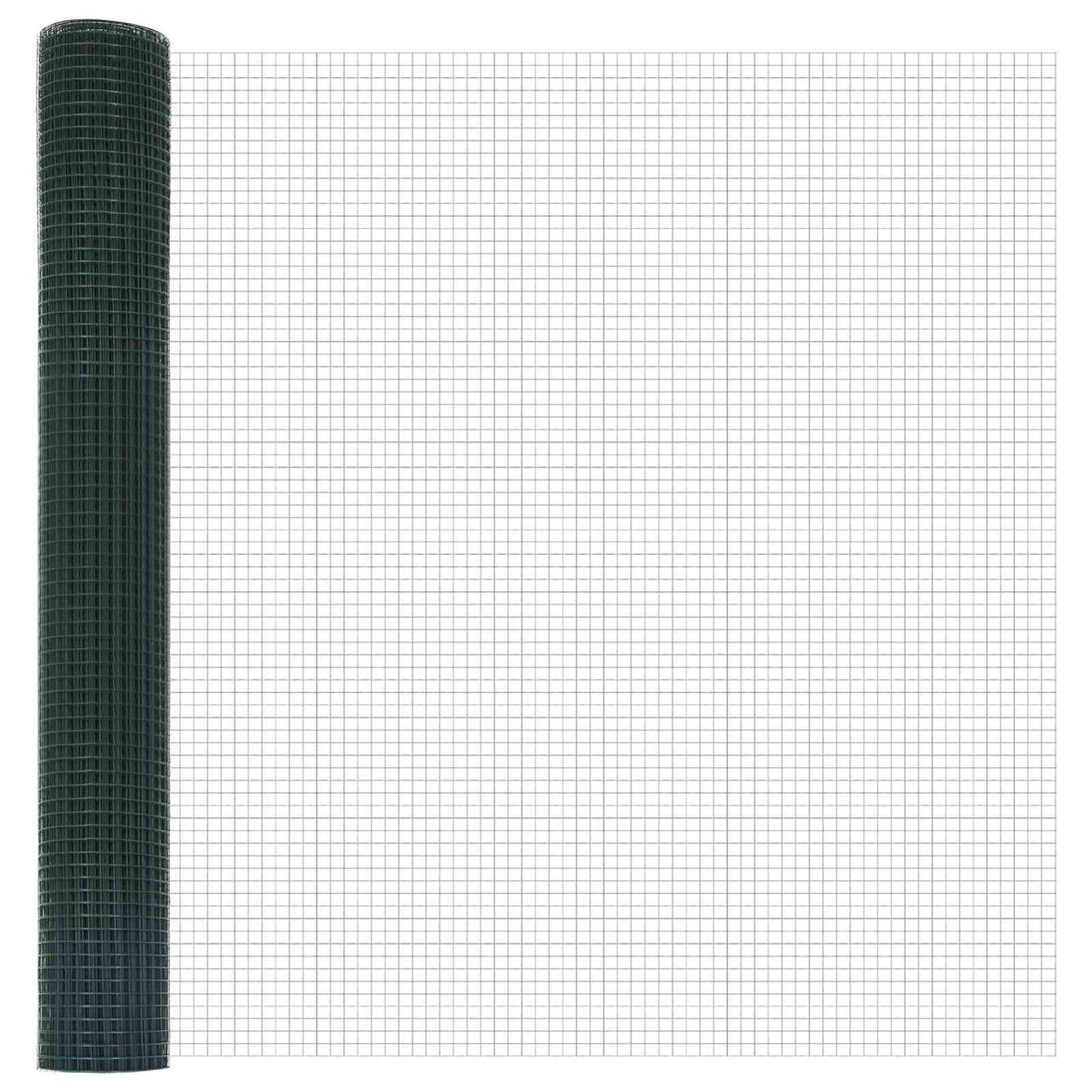 Recinzione in Rete Saldato 2500 x 120 cm Verde
