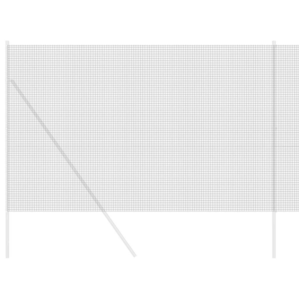 Recinzione in Rete Saldato Grigio 1.6 x 10 m