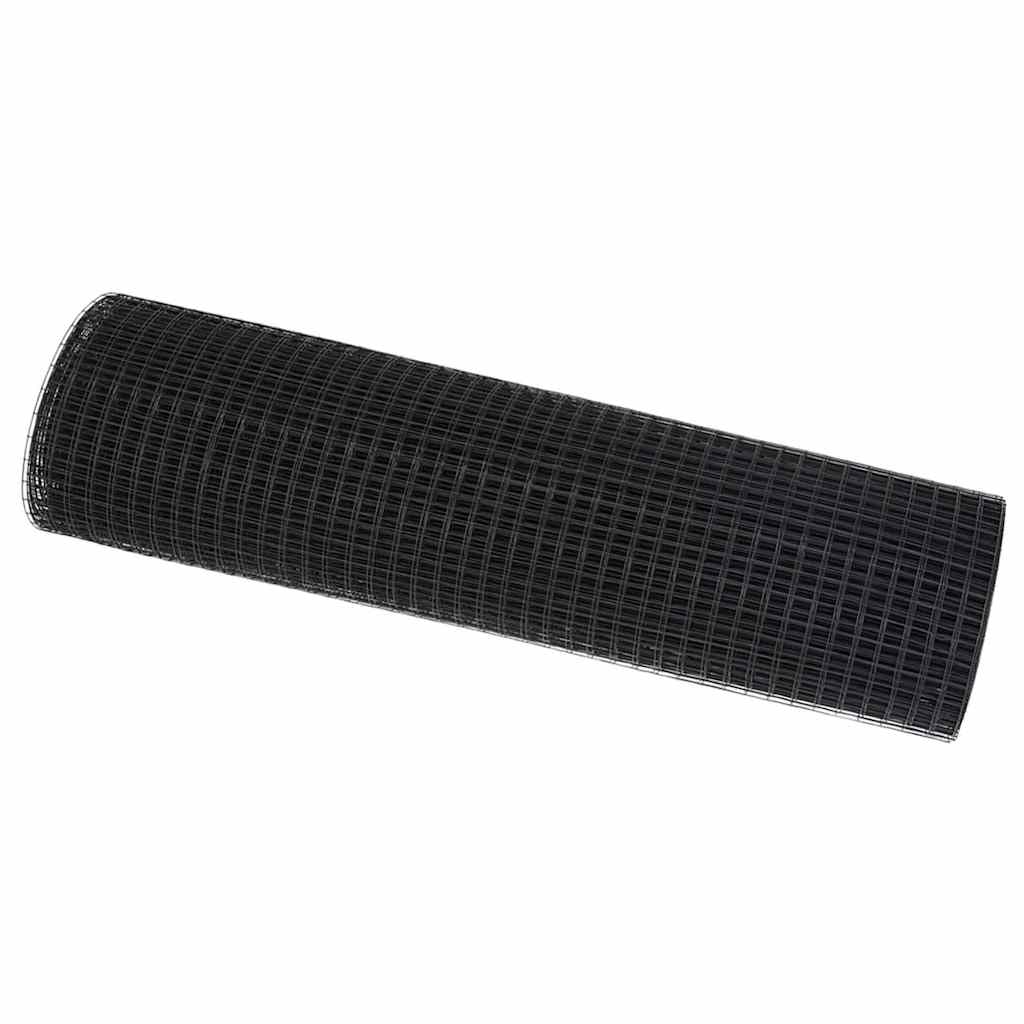 Recinzione in Rete Saldato Grigio 0.8 x 25 m