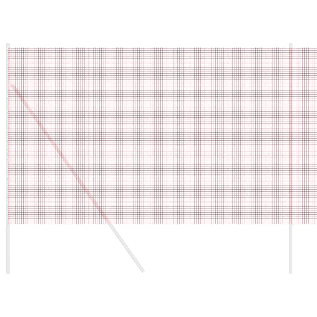 Recinzione in Rete Saldato Rosso 1.5 x 25 m