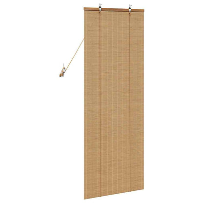 Tenda a rullo con tende Marrone 60 x 160 cm Bambù | homemem39