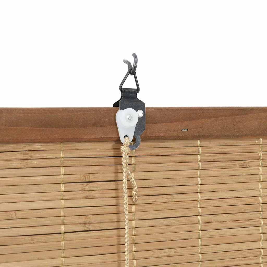 Tenda a rullo con tende Marrone 110 x 220 cm Bambù | homemem39