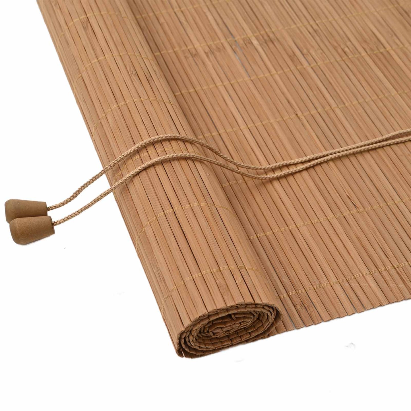 Tenda a rullo Marrone 140 x 220 cm Bambù