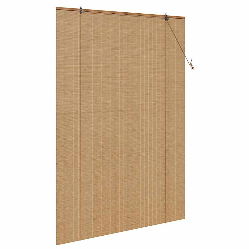 Tenda a rullo con tende Marrone 140 x 220 cm Bambù | homemem39