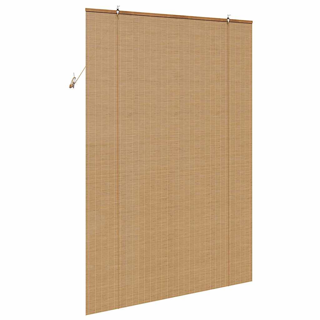 Tenda a rullo con tende Marrone 140 x 220 cm Bambù | homemem39