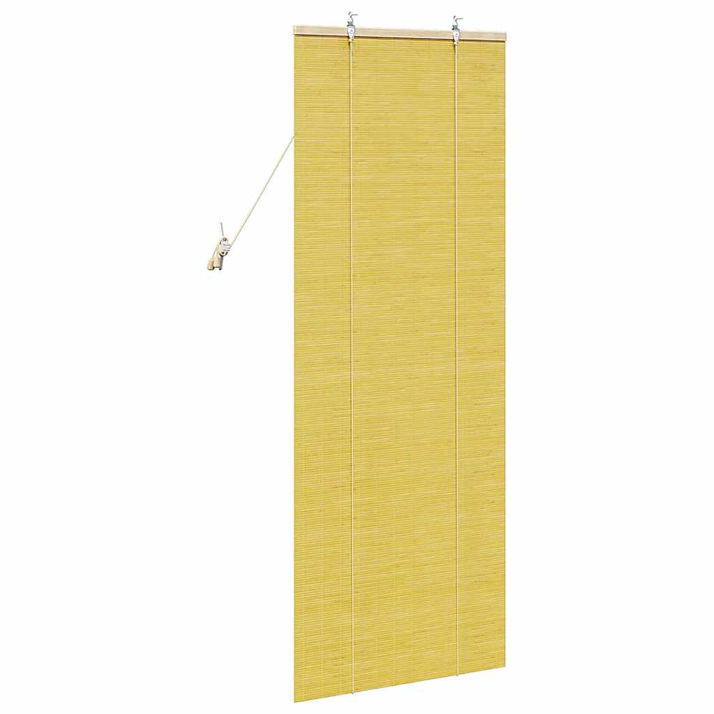 Tenda a rullo con tende Giallo 60 x 160 cm Bambù | homemem39