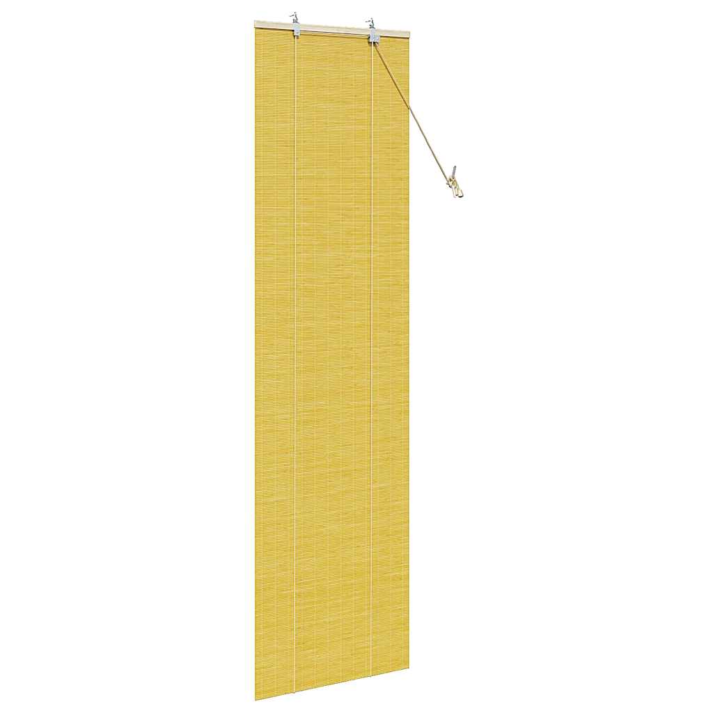 Tenda a rullo con tende Giallo 60 x 220 cm Bambù | homemem39