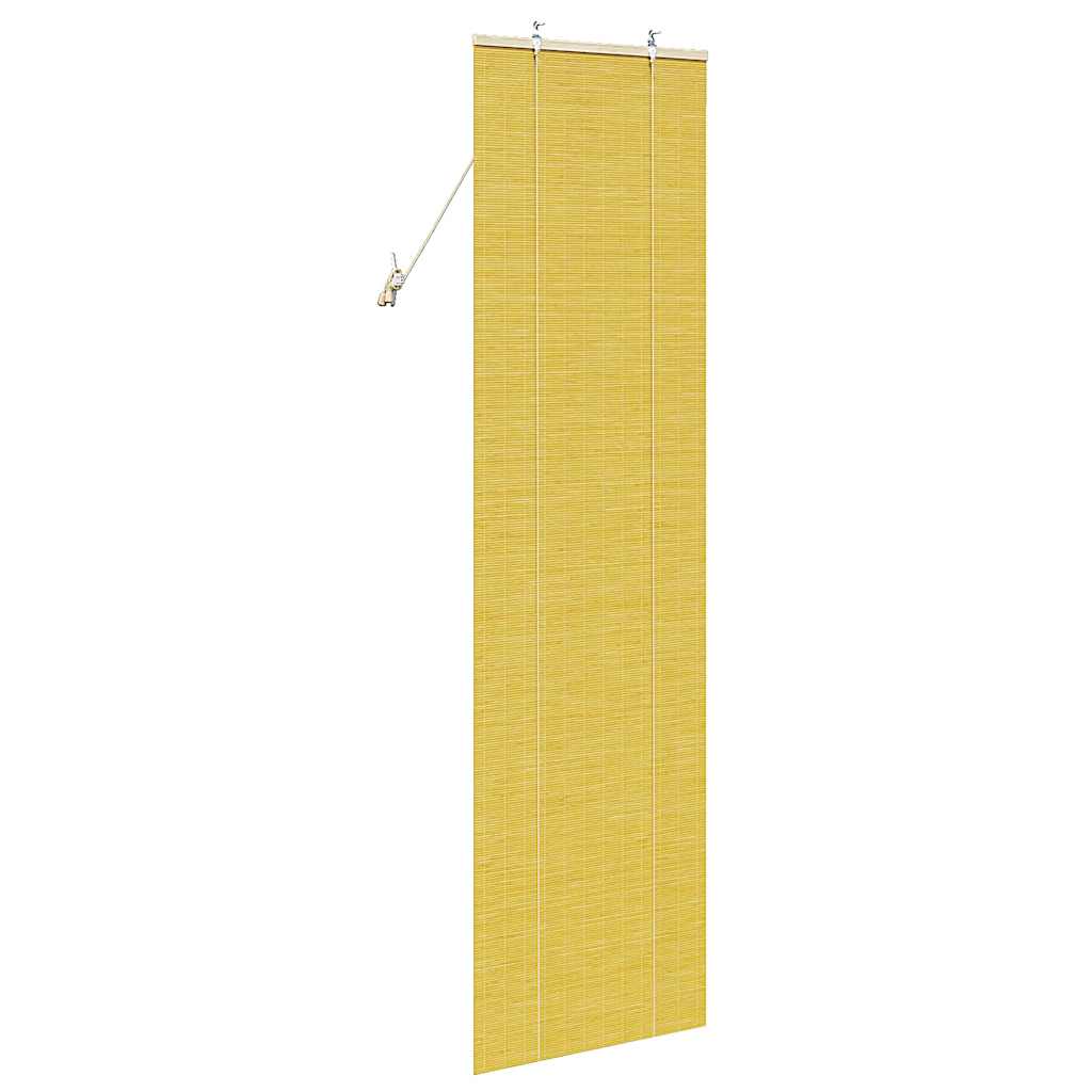 Tenda a rullo con tende Giallo 60 x 220 cm Bambù | homemem39