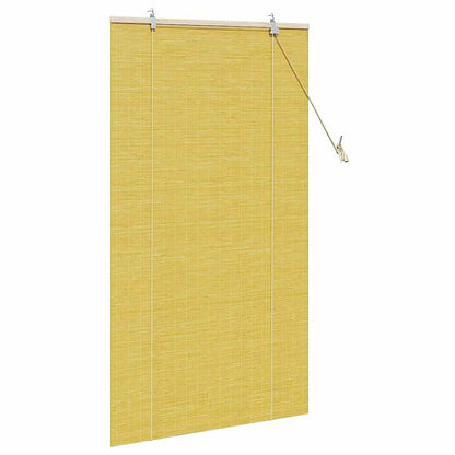 Tenda a rullo con tende Giallo 90 x 160 cm Bambù | homemem39