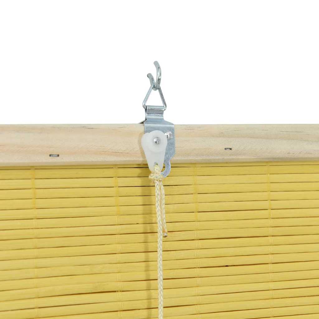 Tenda a rullo con tende Giallo 90 x 220 cm Bambù | homemem39