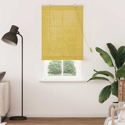 Tenda a rullo con tende Giallo 90 x 220 cm Bambù | homemem39