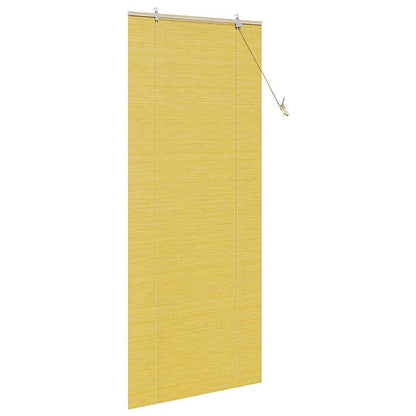 Tenda a rullo con tende Giallo 90 x 220 cm Bambù | homemem39