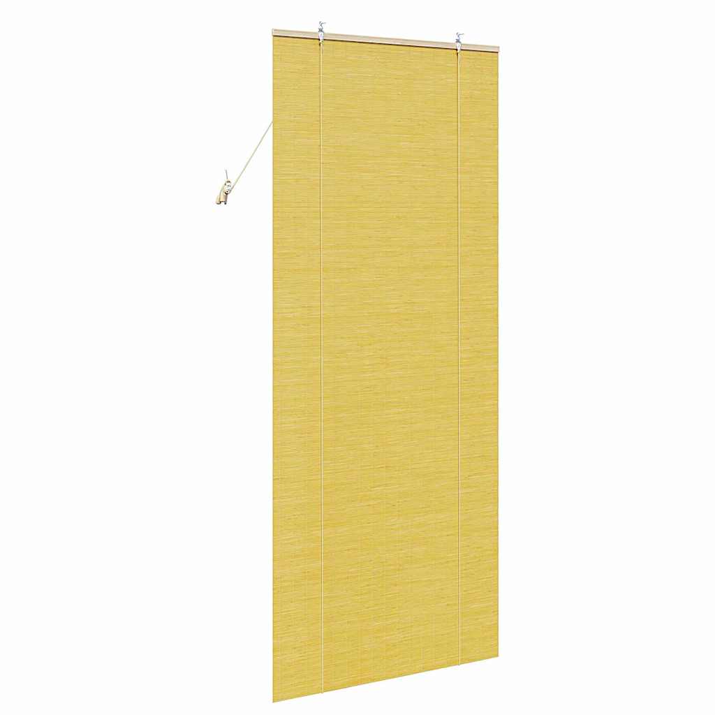 Tenda a rullo con tende Giallo 90 x 220 cm Bambù | homemem39
