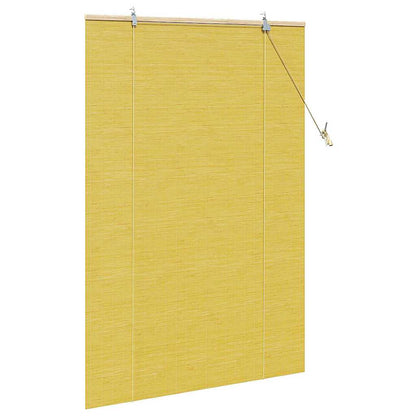 Tenda a rullo con tende Giallo 110 x 160 cm Bambù | homemem39