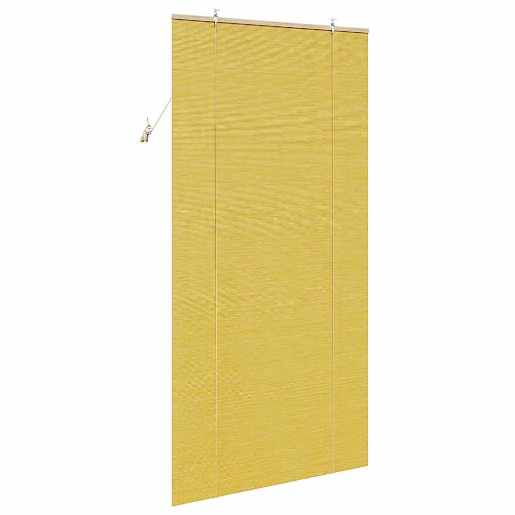 Tenda a rullo con tende Giallo 120 x 220 cm Bambù | homemem39