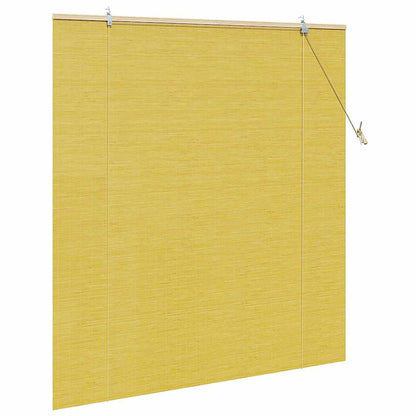 Tenda a rullo Giallo 140 x 160 cm Bambù