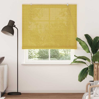 Tenda a rullo Giallo 150 x 220 cm Bambù
