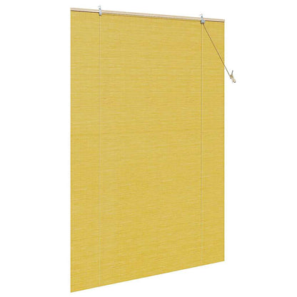 Tenda a rullo Giallo 150 x 220 cm Bambù