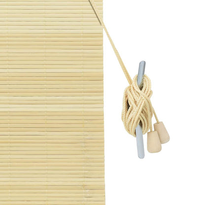 Tenda a rullo con tende Natura 80 x 160 cm Bambù | homemem39