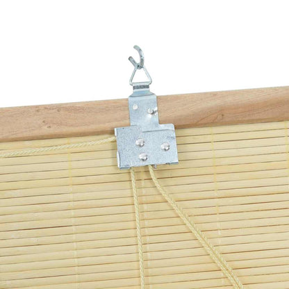Tenda a rullo con tende Natura 140 x 220 cm Bambù | homemem39