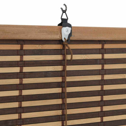 Tenda a rullo con tende Marrone 60 x 160 cm Bambù | homemem39
